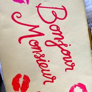 Kate Spade Bonjour Monsieur NWT purse